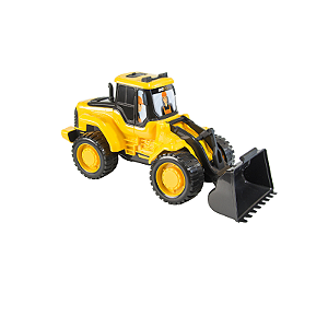 Trator Pá Carregadeira Escavadeira Articulada Bs Toys