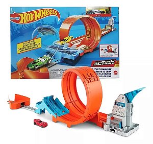 Pista Hot Wheels Campeonato de Looping GTV13