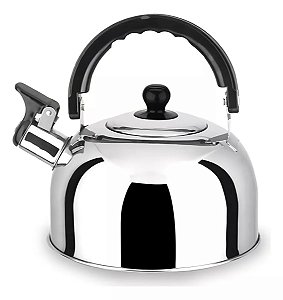 Chaleira em Aço Inox com Apito 2 Litros Ecos