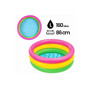 Piscina Infantil Inflável 86cm 160L