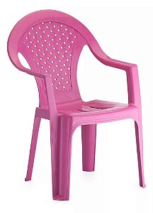 Cadeira Infantil Plasmont rosa