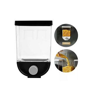 Dispenser para cereais clink Preto