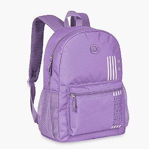 Mochila Escolar de Costas Clio Roxa