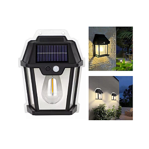 Luminária Solar para Jardim Com sensor de Presença
