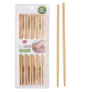 Kit 10 Pares Hashi Clink Comida Japonesa