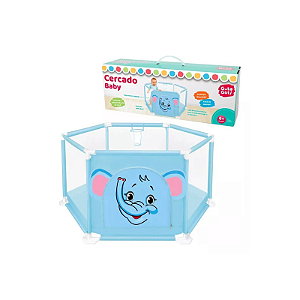 Cercadinho Baby Azul 125cm