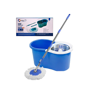 Mop Giratório 8 Litros Cesto Inox