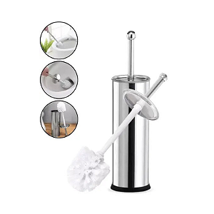 Escova de Limpar Vaso Sanitaria Inox