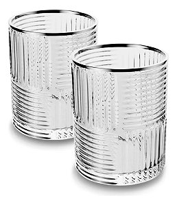 Conjunto 2 Copos Whisky Wolff 320ml
