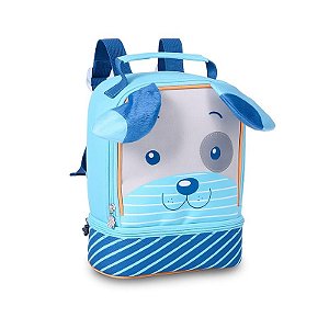 Lancheira Infantil Cachorrinho Clio Azul
