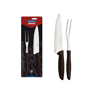 Kit Churrasco 2 Pçs Garfo e Faca