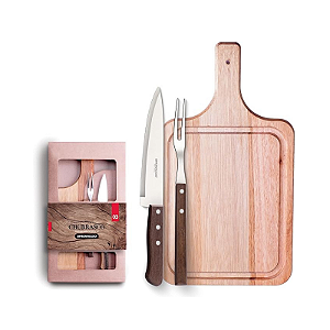 Conjunto 3 Peças de Churrasco