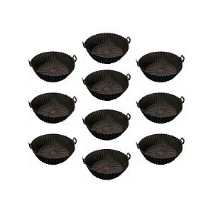 Kit 10 Formas Silicone AirFryer
