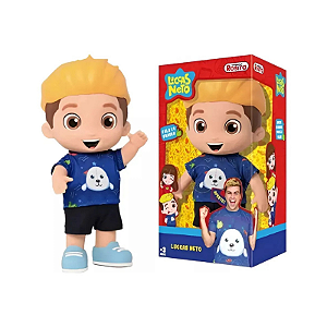 Boneco Luccas Neto C/ 15 Frases