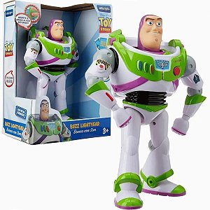 Boneco Buzz Lightyear C/ 10 Frases Toy Story