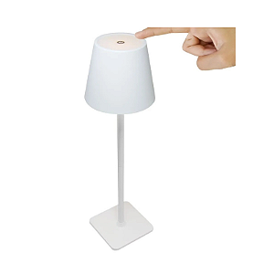 Abajur de Mesa Inteligente Portátil Branco