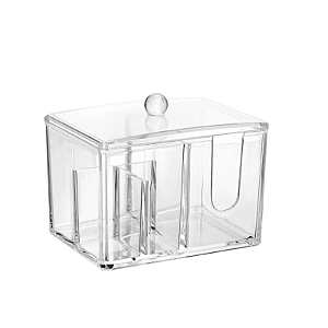 Porta Organizador Cotonete e Algodão
