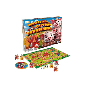 Jogo Construindo Com os 3 Porquinhos