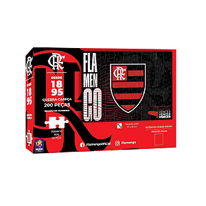 Quebra Cabeça Flamengo 200 Peças