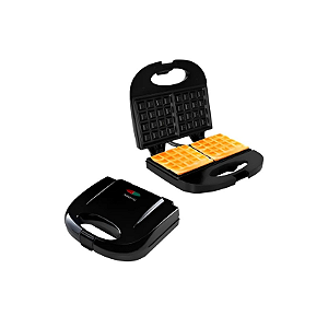 Máquina de Waffle 127V 750W Antiaderente