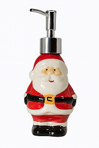 Porta Sabonete Líquido Papai Noel 200mL