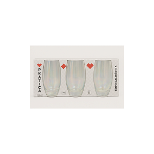 Conj 3 Copos Califórnia Furta Cor