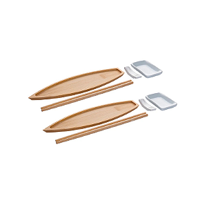 Conjunto Sushi 8 Peças Lyor Nagasaki