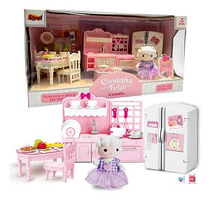 Brinquedo Casinha Feliz Cozinha Zoop Toys