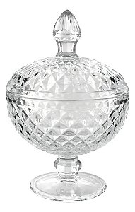 Bomboniere Texturizada Vidro Decorativo