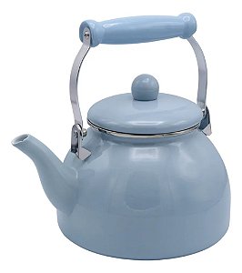 Chaleira Esmaltada Grafite Azul 2,5L