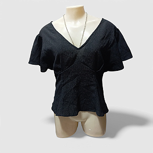 Blusa preta Tam M
