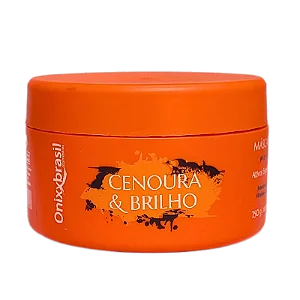 Máscara Cenoura e Brilho 250g - Rico em Vitaminas