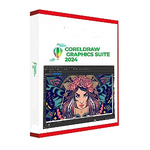 CorelDRAW Graphics Suite 2024 – Licença Vitalícia Original - C\ Nota Fiscal (Envio imediato por e-mail)