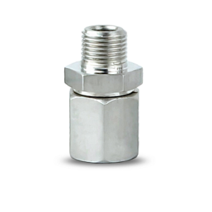 Niple ALUMINIO 1/8 - 10mm PU (BOLSA)