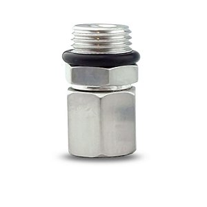 Niple ALUMINIO 1/4 - 10mm PU (BLOCO E CILINDRO)