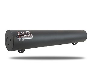 Cilindro De Alumínio Preto 13L - 6 furos