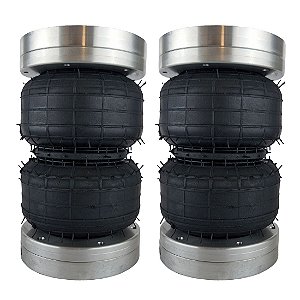 Par de Bolsa GOMADA De Suspenção Ar GRANDE 8mm/10mm
