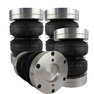 Kit 04 Bolsas GOMADA De Suspenção Ar PEQUENA 8mm/10mm