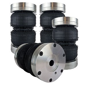 Kit 04 Bolsas GOMADA De Suspenção Ar GRANDE 8mm/10mm