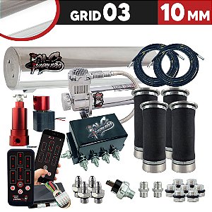 GRID 03 - 10MM CILINDRO 11,6L ALUMINIO POLIDO