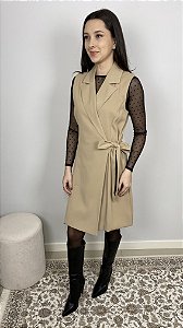 Vestido Alfaiataria Transpassado