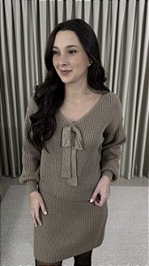Blusa Tricô Laço - Fendi
