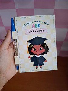 10 BLOCOS PARA LEMBRANÇINHA FORMATURA ABC