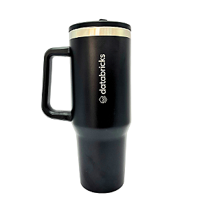 Copo Térmico Databricks 1,2L com Tampa e Canudo