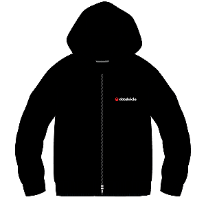 Moletom Databricks Preto com Zíper