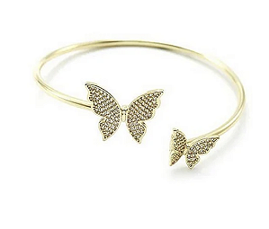 BRACELETE BORBOLETA LISO