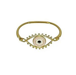 BRACELETE OLHO GREGO DOURADO