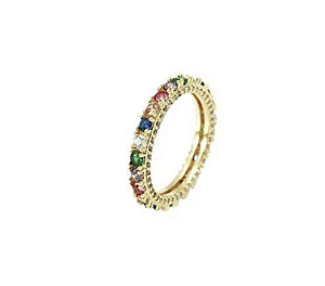 ANEL FINO COLORIDO