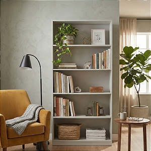 Armário Expositor Prateleira Multiuso 1,214m Branco Cód.305PR1214