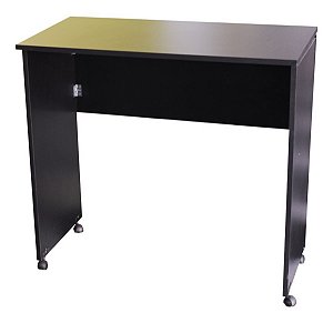 Escrivaninha Multiuso Dobrável Home Office Preto Cód.701